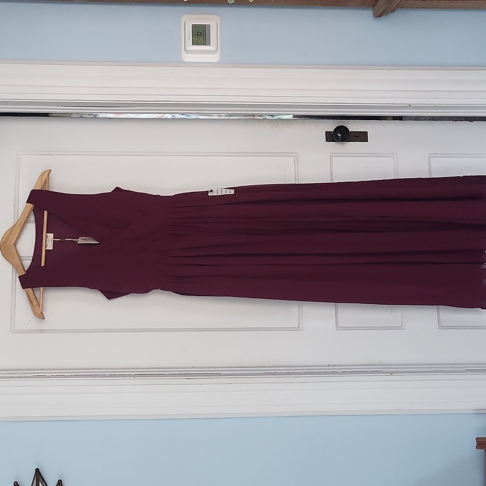 Women's NWT Joyfolie belted maxi dress size large